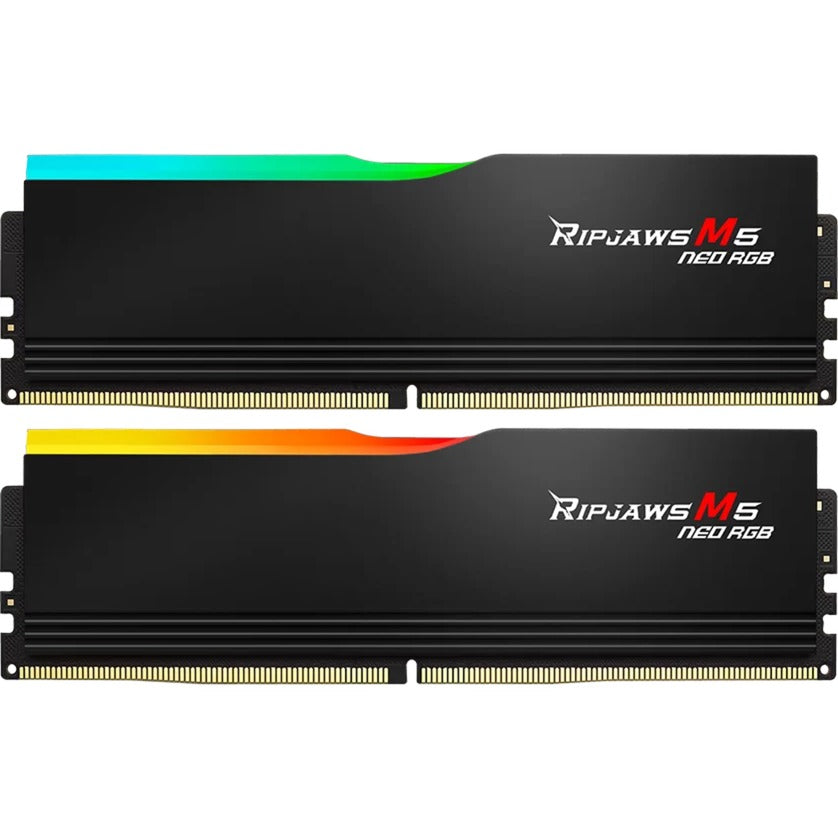 Kit RAM G.skill 64 Go DDR5-6000 (2x 32 Go) (noir, Ripjaws M5 Neo, AMD Expo)