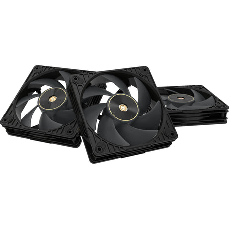 Ventilateur Asus proart pf120 - pack triple de ventilateurs de boîtier (noir, 3 pièces, 120 x 120 x 28 mm, 3 pièces)