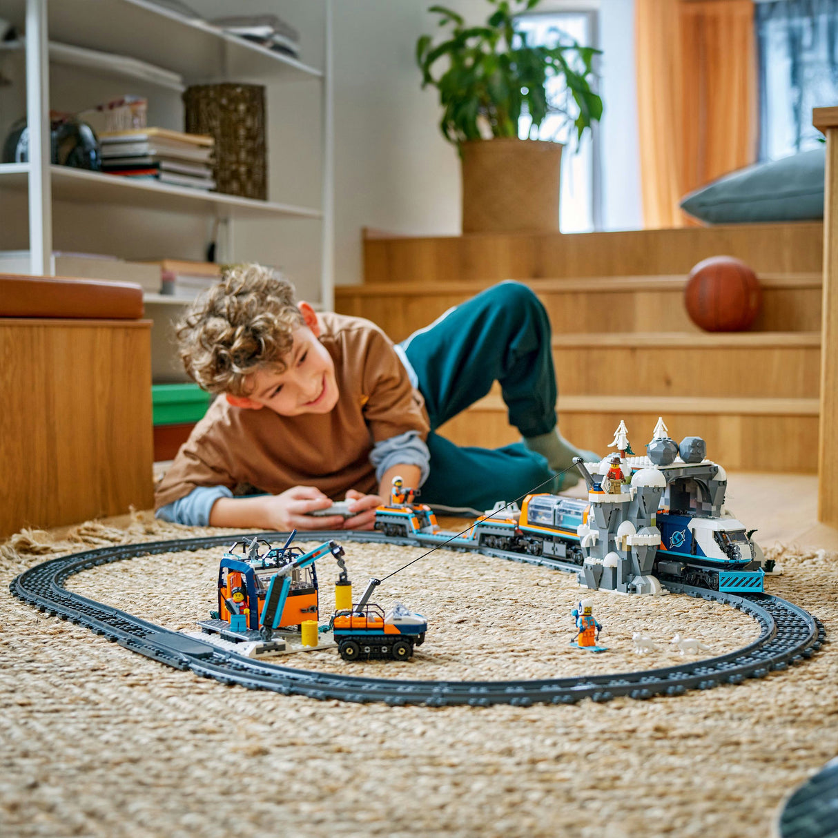 Lego 60470 City Trains Train de recherche au pôle Nord