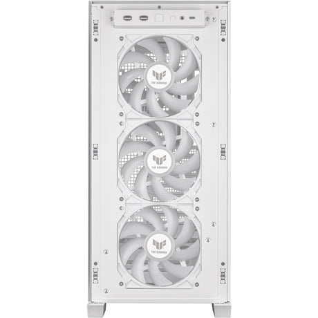 Boîtier tour midi Asus tuf gaming gt302 argb (blanc | 2x usb-a | 1x usb-c | rgb | verre trempé)