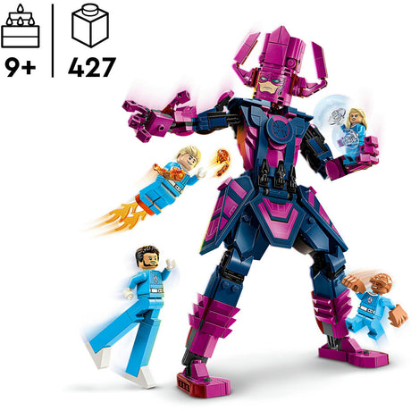 Lego Super Heroes Marvel 76316 Figurine de construction Les Quatre Fantastiques contre Galactus
