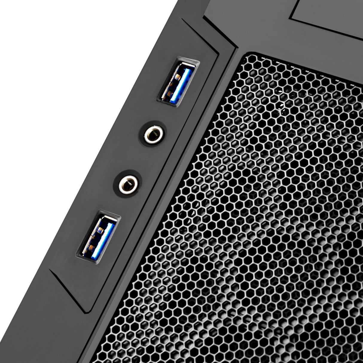 Boîtier tour midi Silverstone sst-ps13b (noir | 2x USB-A)