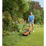 Tondeuse à gazon Black+decker bcmw3318l2-qw 2x 18v (orange noir, 2x batterie 18v 2,5ah et chargeur inclus)