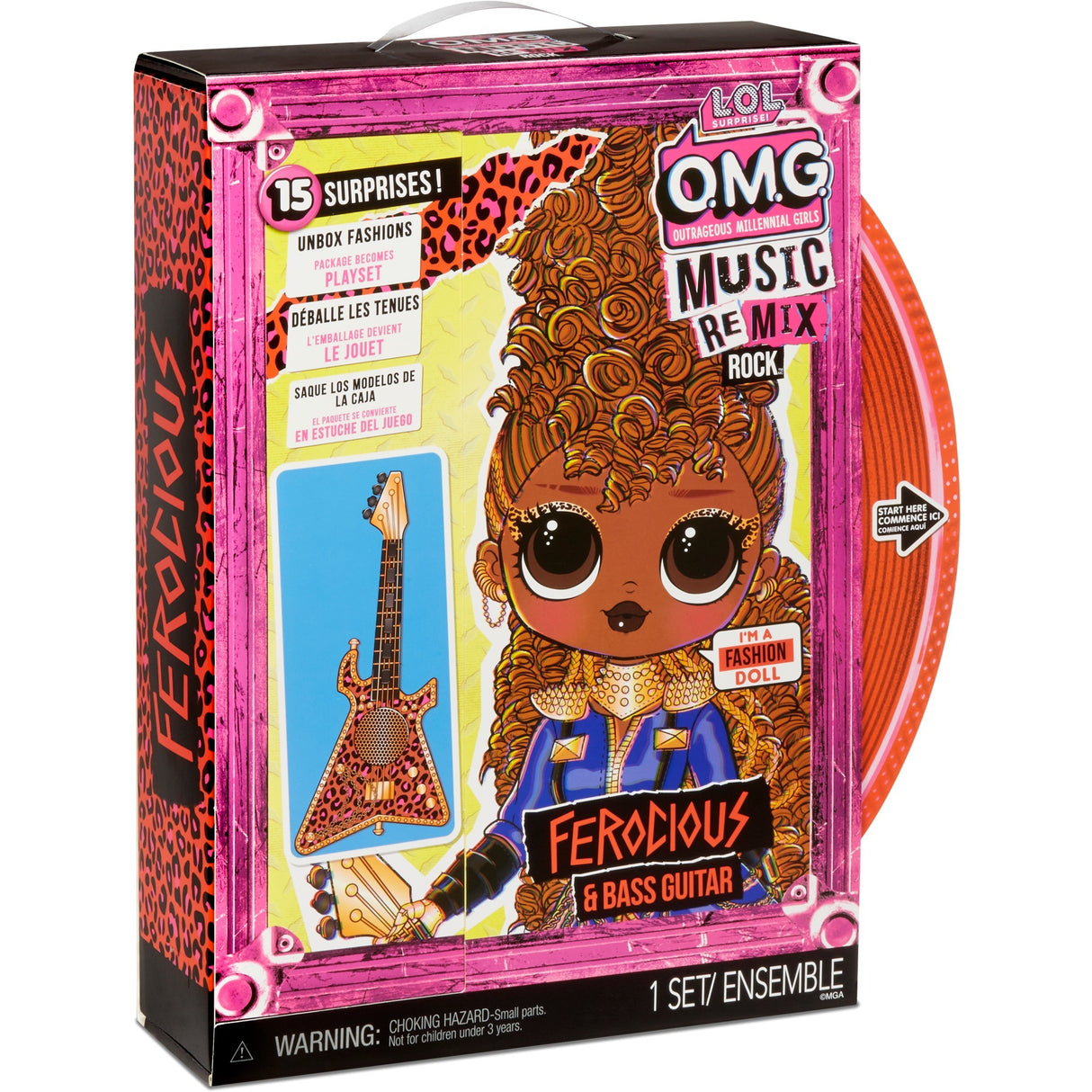 Mga divertissement mdr surprendre! omg remix rock - pop guitare féroce et basse