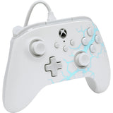Manette Powera Advantage avec câble pour Xbox Series X|s - Polar Ice (blanc bleu, Xbox Series X|s, Xbox One, PC)