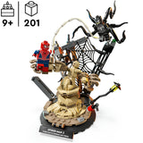 Lego Marvel Ultimate Battle : kit de construction Spider-Man contre Sandman - 76334