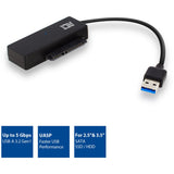 Act Connectivité Connectivité USB 3.2 GEN1 à 2,5 3,5 pouces Câble adaptateur SATA V