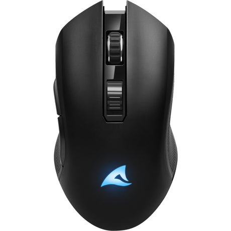 Souris de jeu Sharkoon Skiller sgm30w (noir, 600 - 6000 dpi, RVB, USB 2,4 GHz)
