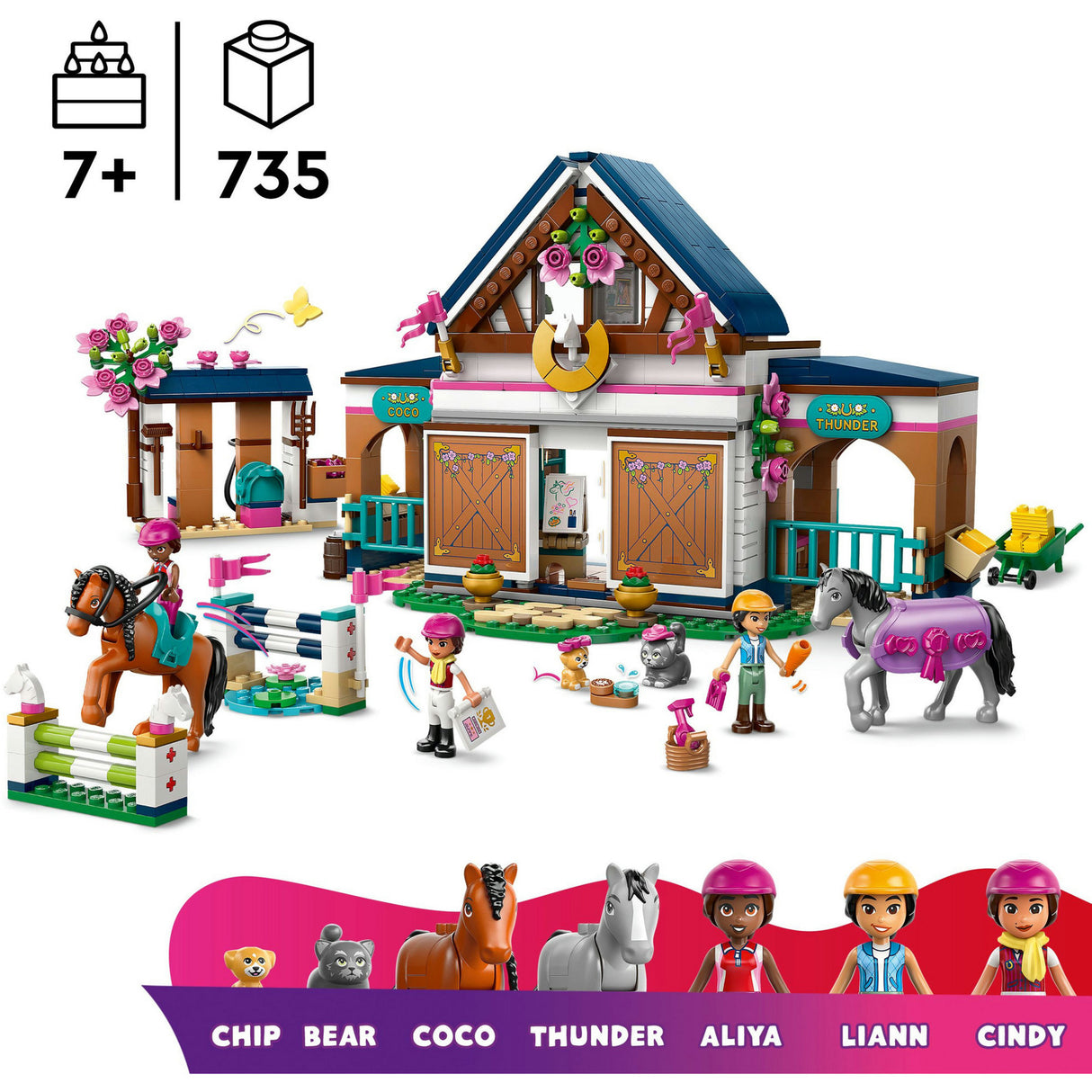 Lego Friends 42688 écurie et école d'équitation