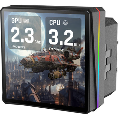 Thermaltake TH360 V3 Ultra ARGB Sync AIO Refroidisseur liquide Refroidissement par eau (Noir)