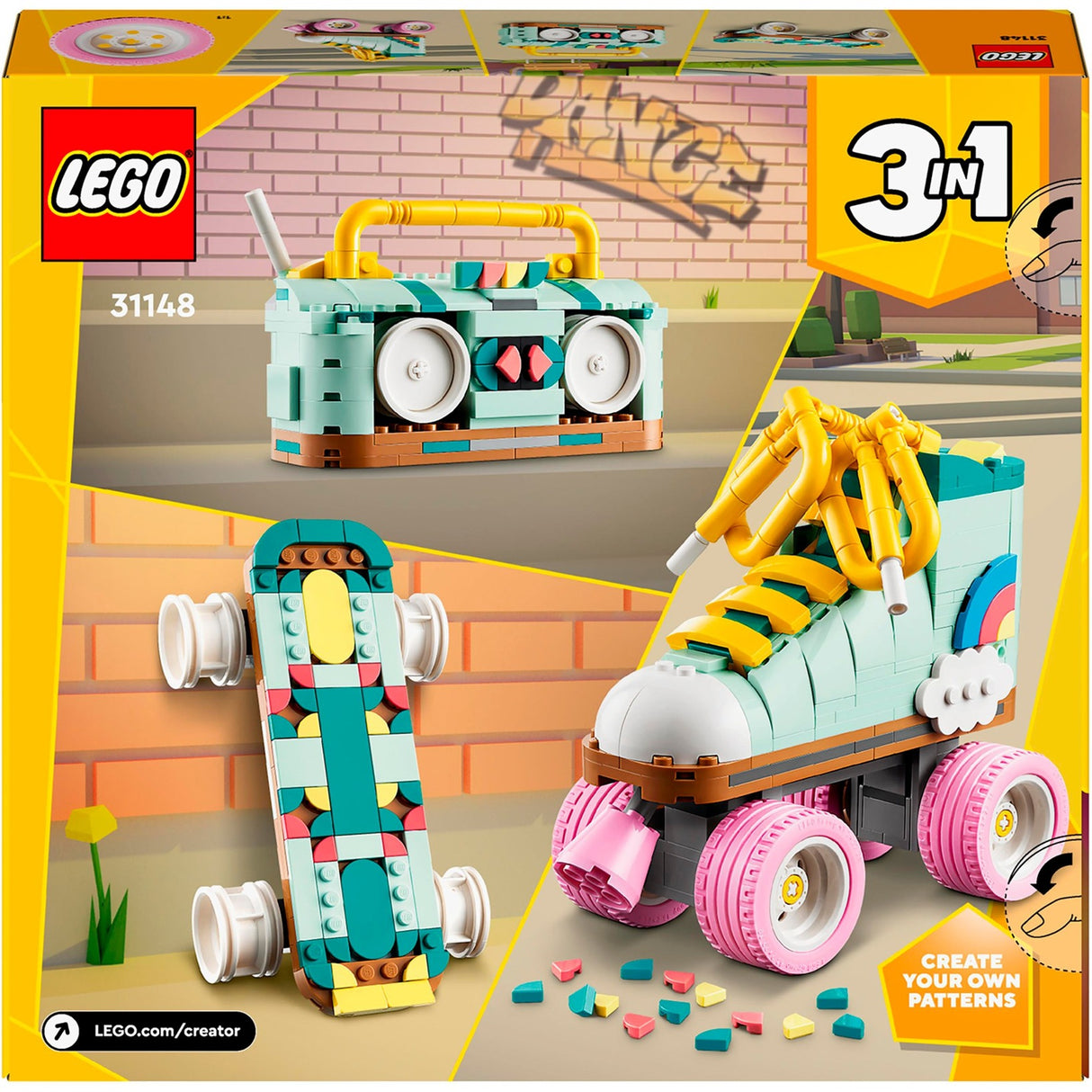 Créateur LEGO LEGO 31148 Skate à rouleaux rétro
