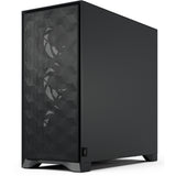 Fractal design pop 2 air midi tower behuizing (zwart | 1x usb-a | 1x usb-c | tempered glass)