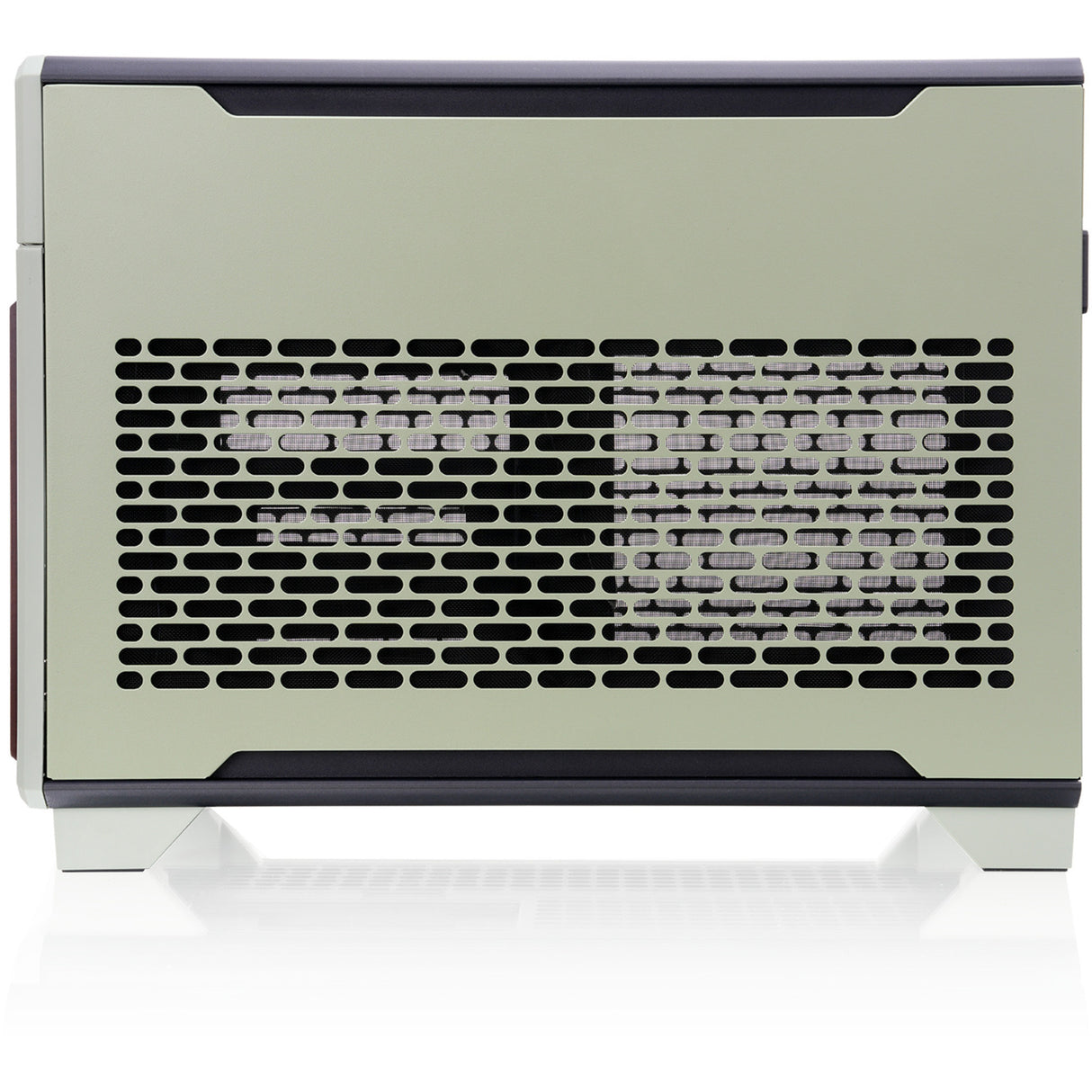 Thermaltake tr100 ws matcha green mini tower behuizing (lichtgroen | 2x usb-a | 1x usb-c)