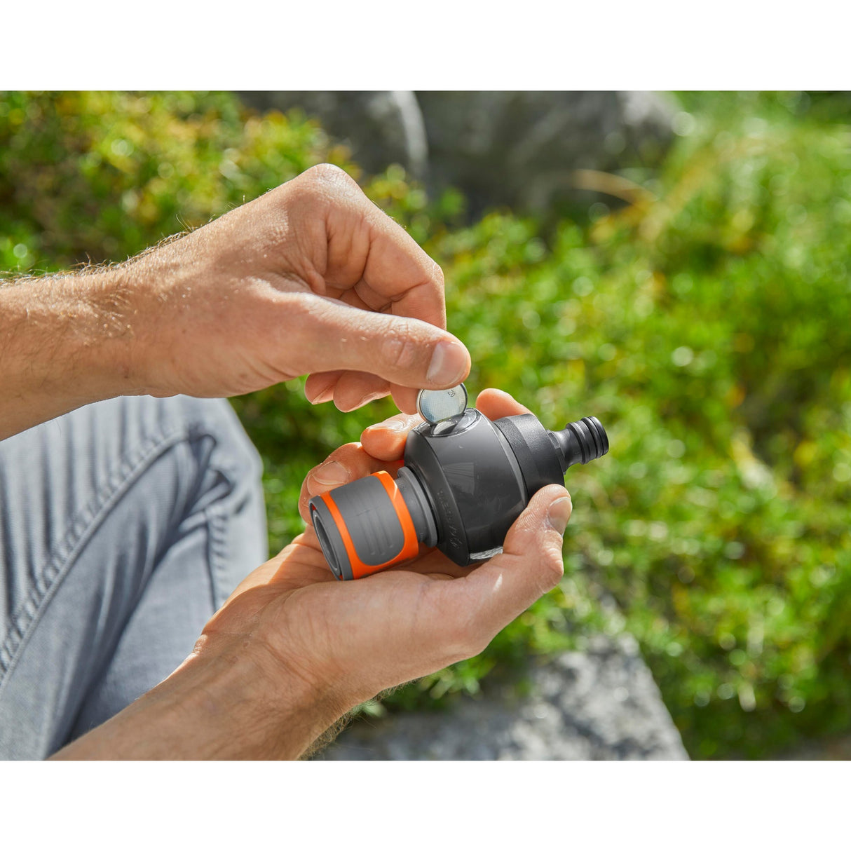 Compteur d'eau des produits Gardena