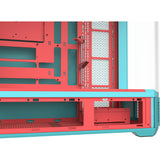 Boîtier grande tour Thermaltake view 600 tg menthe fraise (menthe berry | 2x USB-A | 1x USB-C | verre trempé)