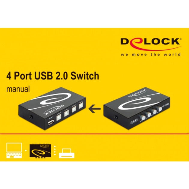 Manuel de port de Dellock Switch USB 2.0 4