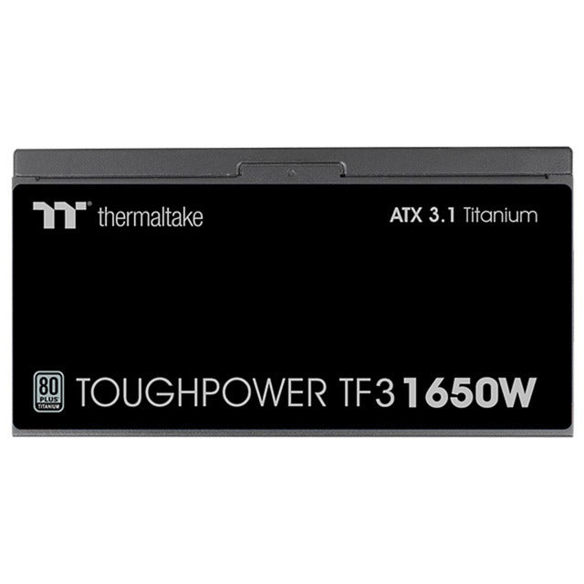 Thermaltake toughpower tf3 modulaire 1650 watt voeding (zwart, 2x 12v-2x6, 9x pcie)