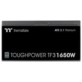 Thermaltake toughpower tf3 modulaire 1650 watt voeding (zwart, 2x 12v-2x6, 9x pcie)