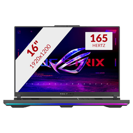 Ordinateur portable de jeu Asus ROG Strix G16 G614PW-RV006W 16 (Gris | R9 8940HX | RTX 5080 | 16 Go | SSD 1 To)