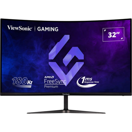 Moniteur de jeu incurvé Viewsonic vx3218c-2k 32 (noir, 2x HDMI, 1x port d'affichage, 180 Hz)
