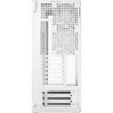 Boîtier tour midi Arctic xtender (blanc | 2x USB-A | 1x USB-C | RVB | verre trempé)
