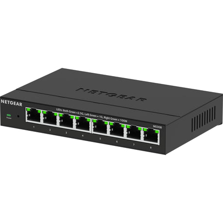 Switch non géré Ethernet multi-gigabit Netgear à 8 ports 2,5 G (noir, non géré)