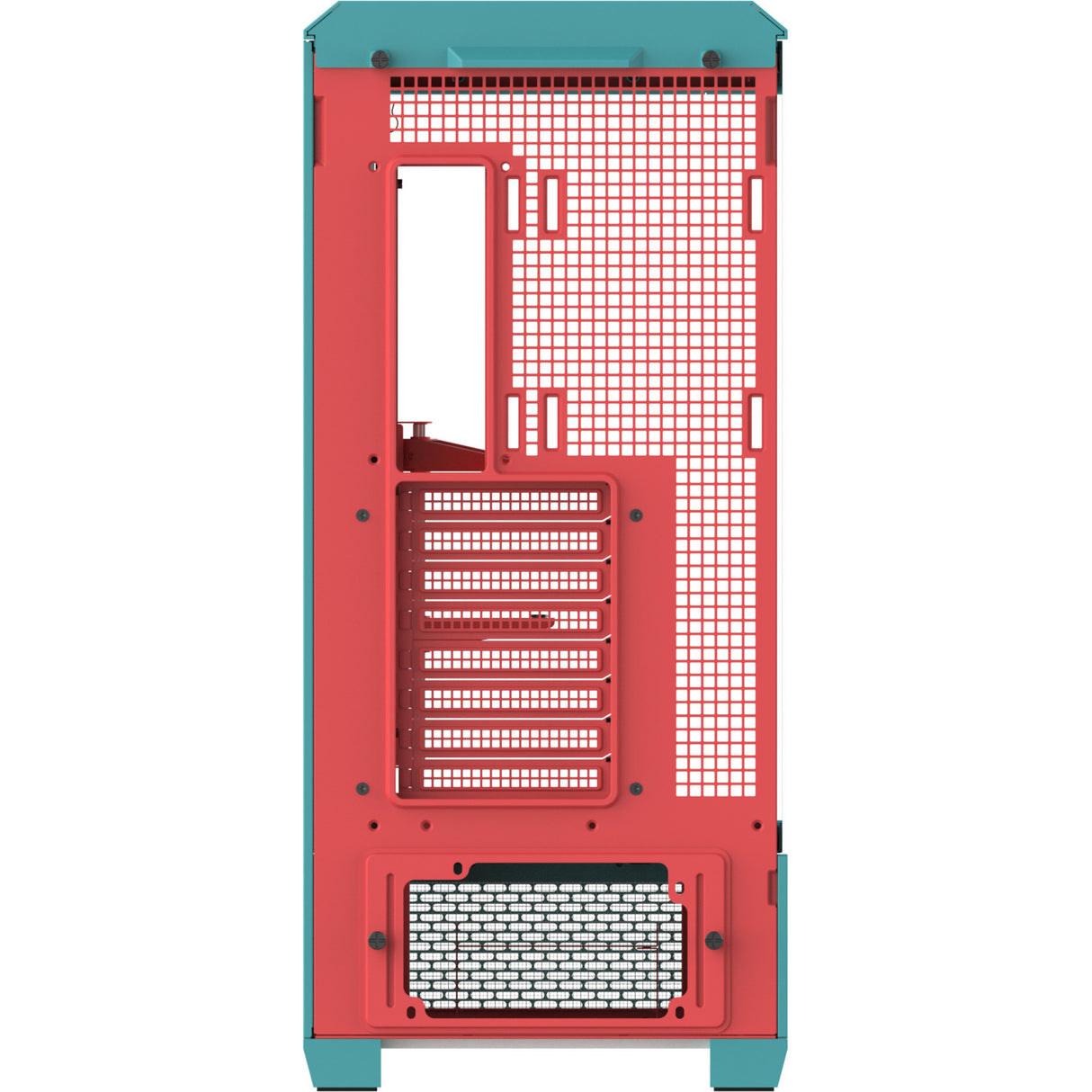 Boîtier grande tour Thermaltake view 600 tg menthe fraise (menthe berry | 2x USB-A | 1x USB-C | verre trempé)