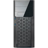 Boîtier tour midi Silverstone sst-ps13b (noir | 2x USB-A)