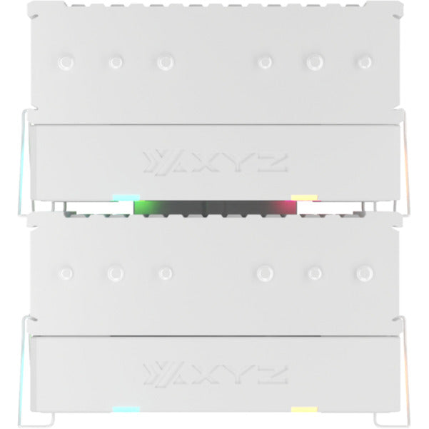 Refroidisseur de processeur Xyz PC Gear Thermax 6 Duo RGB (blanc, Arbb, Pwm)