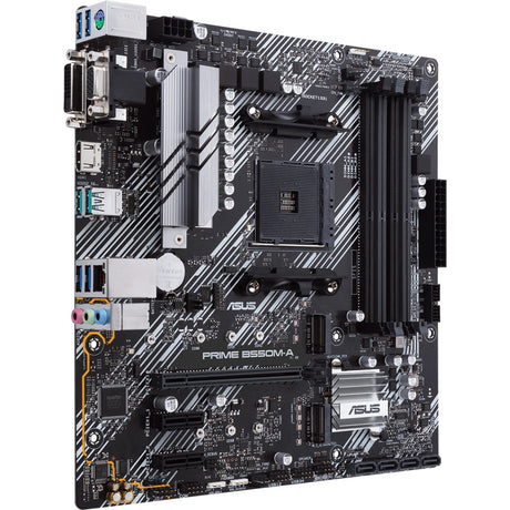 Carte mère Asus Prime B550M-A Socket AM4 (RAID, GB-LAN, Son, µATX)