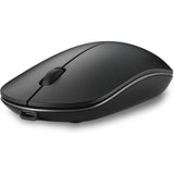 Souris rechargeable Kensington my230 eq - sans fil - taille moyenne (noir, Bluetooth, 2,4 GHz)