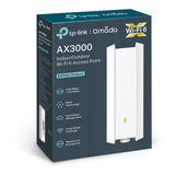 Tp-link omada eap650-outdoor ax3000 wifi 6 point d'accès (blanc, poe)