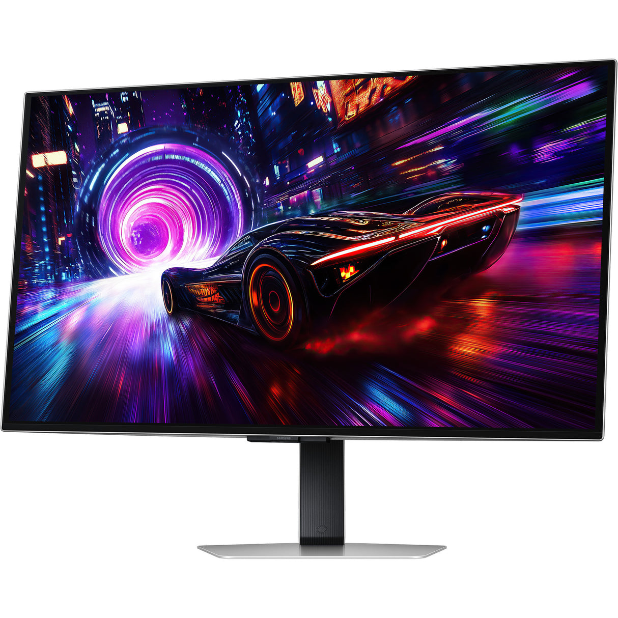 Moniteur de jeu Samsung Odyssey OLED G8 G81SF 32 4K UHD (argent, 2x HDMI, DisplayPort, 2x USB-A, USB-B, 240 Hz)