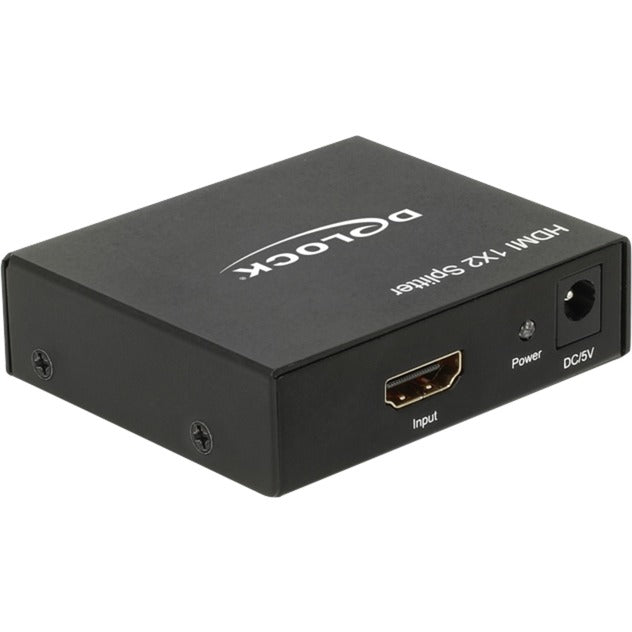 Delock Répartiteur HDMI in > 2x HDMI 4K Répartiteur HDMI (noir)