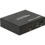 Delock Répartiteur HDMI in > 2x HDMI 4K Répartiteur HDMI (noir)