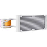 Xyz pc gear aquapulse aio 240 refroidissement par eau (blanc, argb, pwm)