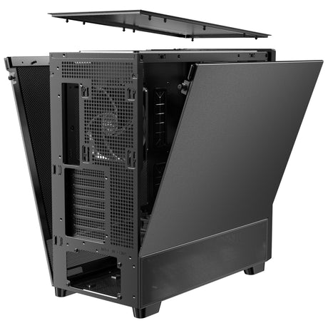 Boîtier tour midi Antec flux se (noir | 2x USB-A | 1x USB-C)