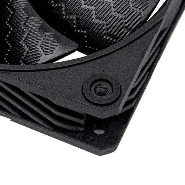 Ventilateur de boîtier Silverstone shark force 120 (noir, 120 x 120 x 25 mm, pwm)