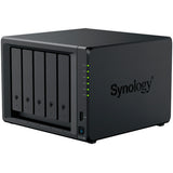 Synology diskstation ds1525+ nas (noir, 2x LAN, USB)