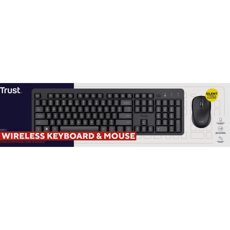 Claviers sans fil silencieux de Trust II II MUISSET
