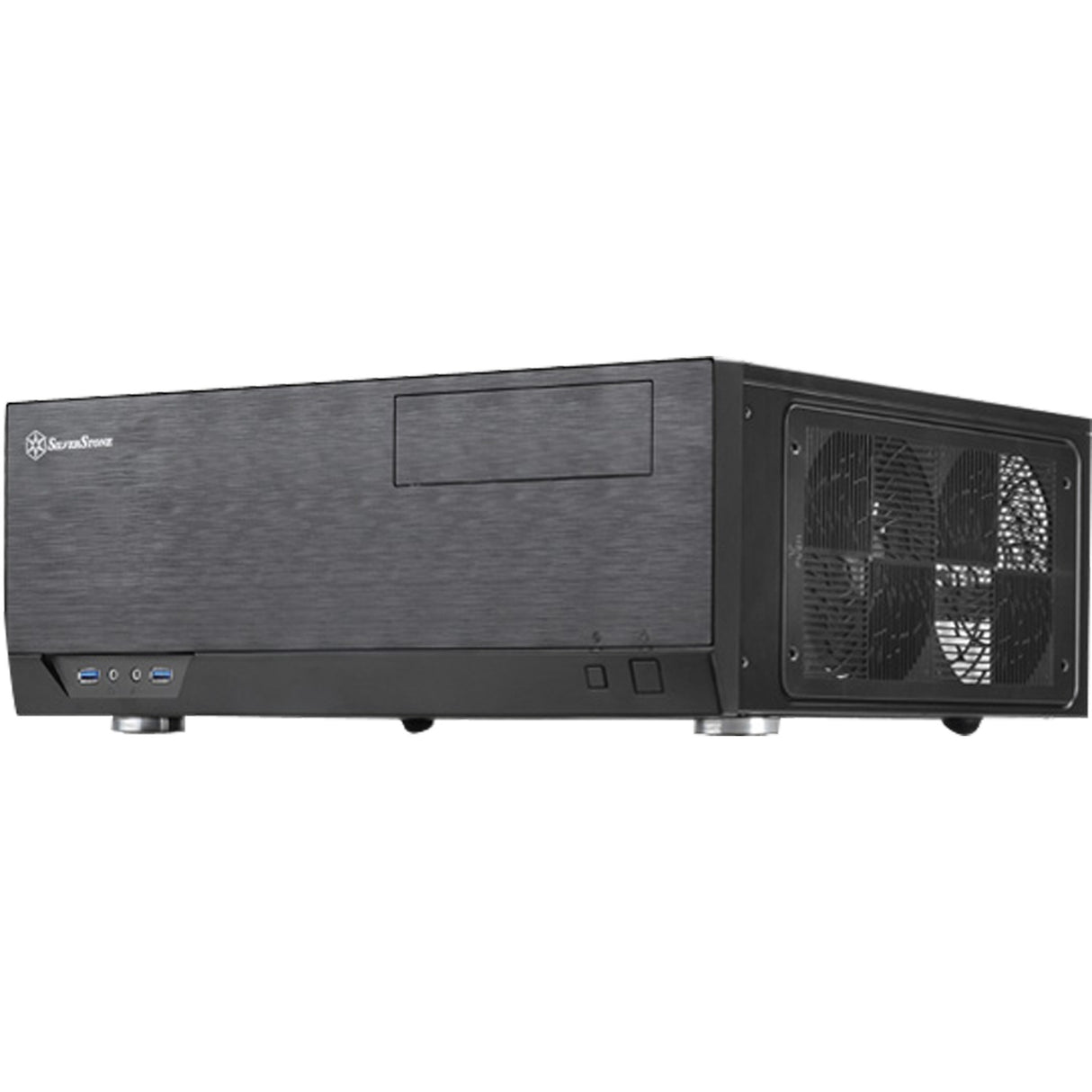 Boîtier htpc Silverstone sst-gd09b (noir | 2x usb-a)