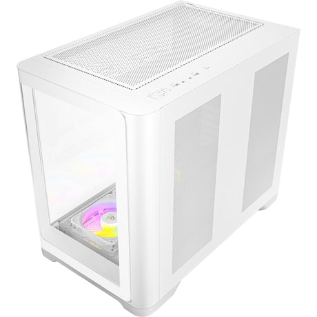 Boîtier tour midi Antec C5 Curve ARGB (blanc | 2x USB-A | 1x USB-C | verre trempé)