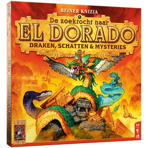 999games 999 games la recherche d'El Dorado : dragons, trésors mystères jeu de société (néerlandais, extension, 2 - 4 joueurs, 60 minutes, à partir de 10 ans)
