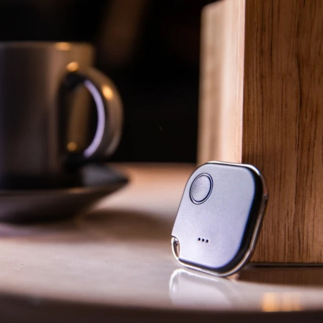 Shelly blu bouton 1 télécommande noire, bouton Bluetooth, WiFi