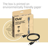Club 3D DisplayPort 2.1 bidirectionnel certifié Vesa DP80