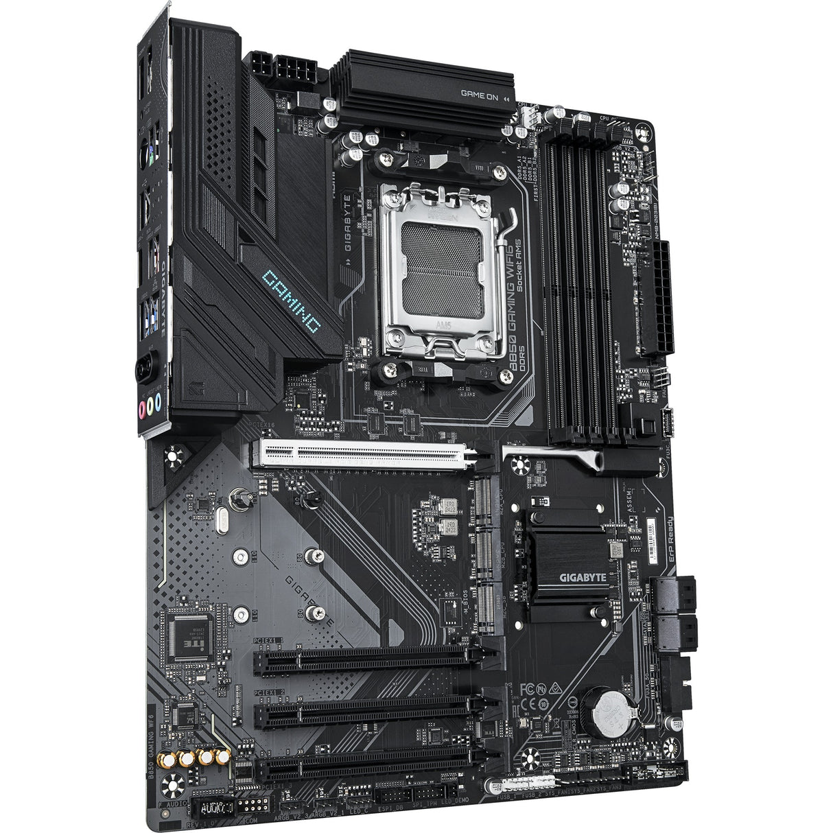 Carte mère Gigabyte B850 Gaming WiFi6 Socket AM5 (noir, RAID, GB-LAN, WiFi 6, BT, son, ATX)