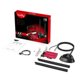 Adaptateur PCI-E Bluetooth 5.3 Cudy AX5400 Wi-Fi 6E