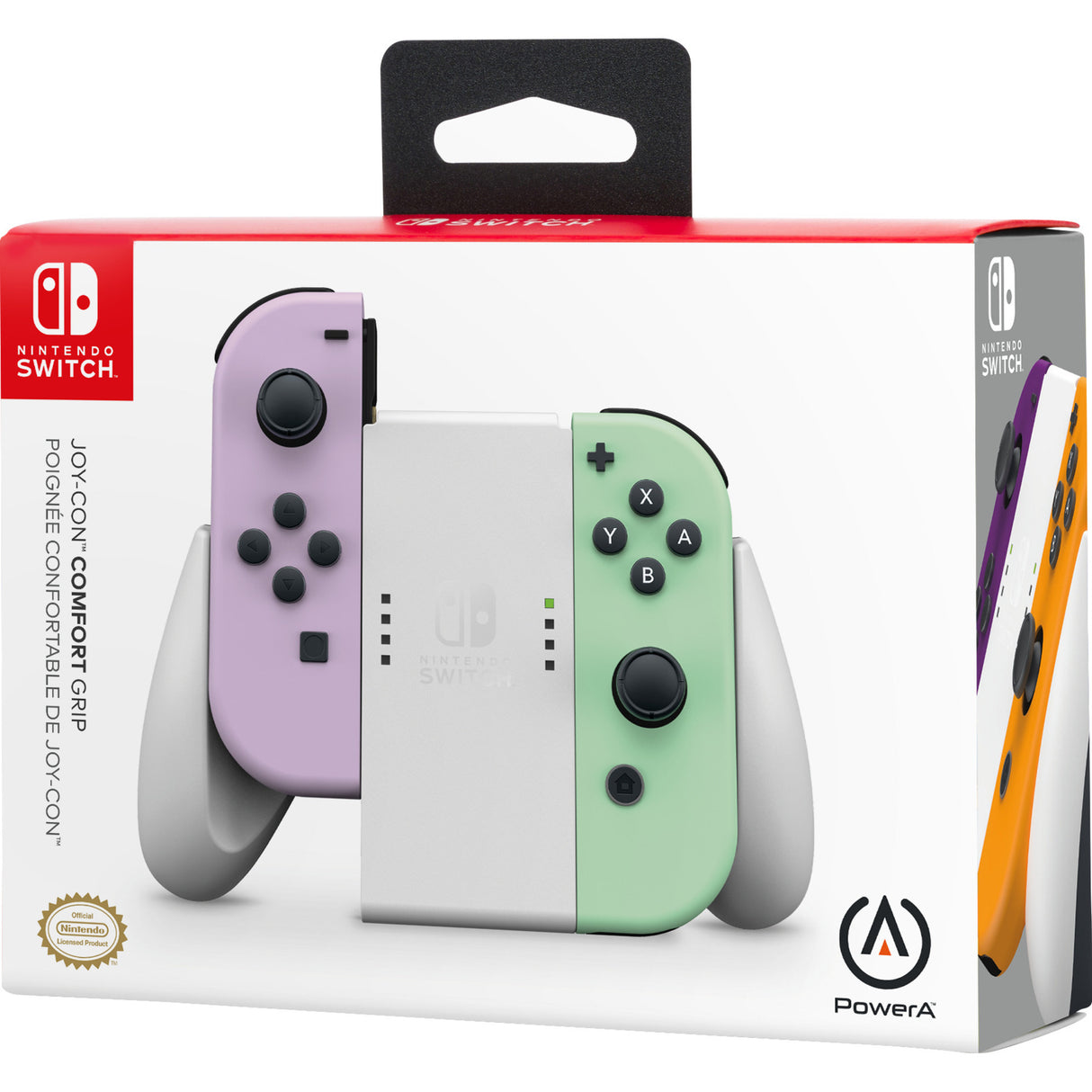 Poignée confort Powera joy-con pour nintendo switch - montage blanc (blanc)