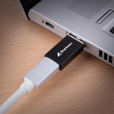 Adaptateurs USB-C Sharkoon officepal (noirs)