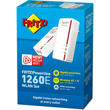 Avm Fritz! Powerline 1260E WLAN Set International